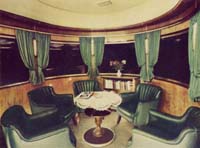 'cr90 - circa 1952 - "ARF" class sleeper/lounge car interior '