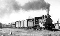 'dc_b02-73b - 13.3.1952 - NM 37 on Ghan at Port Augusta.'