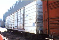 'dt_abmp1374_2 - October 2001 - Port Augusta - ex VD van recoded ABMP 1374-U. These photos were taken at the back of the Port Augusta work shops'