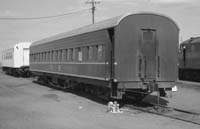 25.8.1976 Marree - NBR74 narrow gauge sleeping car