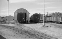 'mb_197608_05_28 - 28.8.1976 - Alice Springs - general view of brake vans and wagons in yard'