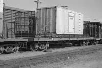 28.8.1976 - Alice Springs - NRM1612 with CR container ZE345