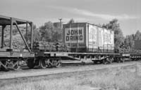 28.8.1976 – Alice Springs  - NRN1615 NRN1615 with “John Dring” containers Nos.22 and 208