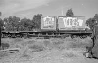 28.8.1976 – Alice Springs  - NRN1615 NRN1615 with “John Dring” containers Nos.22 and 208