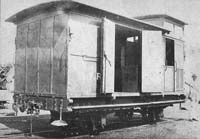 NHS brake van, circa 1915