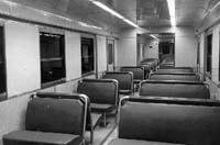 circa 1955 Redhen Railcar 300 interior shortly after being completed