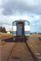 'pda_6085_13 - Sunday 10<sup>th</sup> February 2002 - End view of BK 711 at Warrnambool Rail yards.'