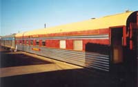 'pda_ccl_victoria_rms2360_platform - Thursday 2<sup>nd</sup> May 2003 - The Club Car <em>Victoria</em> at Warrnambool. It is seen here as part of the West Coast Railway Warrnambool May Racing Carnival 2003 Warrnambool Cup Race special.'