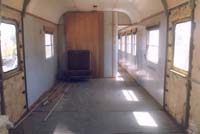 'pf60 - January 2000 - EF 192 at Tailem Bend. View of rebuilding of compartment at the workshop end.'