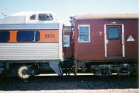 26.4.1997 2101 shunts 367 at Dry Creek