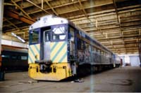 1.7.1998 260 + 261(250) stored in Islington Carriage Shed