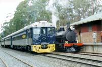 18.11.2001 255 + 106 + 254 & Rx207 at Mount Barker Junction