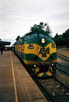 28.6.1996 CLP11 on a race train at Port Augusta