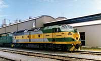 5.11.1997 CLP17 at Dry Creek Motive Power Centre Dry Creek