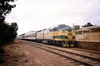 27.6.1997 CLP10 at Port Augusta with Race Train