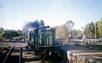 12.12.1996 843 + 841 + CK5 on Grain Train at Salisbury Interchange