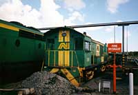 'pf_1447 - 23.8.1996 - GM47 + 518 + 508 at Motive Power Centre Dry Creek'