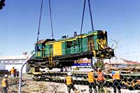 21.11.1997 DA3 lifted at Rosewater accident