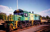 7.3.1997 DA5 (Ex road number 830) at Keswick Shunting