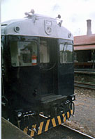 'pm_bluebird - May 1998 - 251 at Gawler waiting to cross a Trans-Adelaide suburban railcar.'