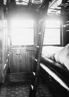 circa 1917 Interior of Joint Stock Sleeping car