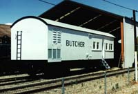 'sg37 -   - Butcher Car FA 640 at Port Dock Station Railway Museum. '