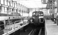 DE 90 at Port Augusta Workshop in 1976.