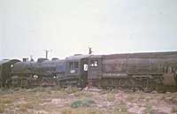 'wc-297 - 1.1963 -  Port Augusta western yard - L87 and C65'