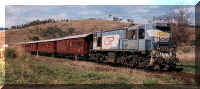 1620 at Mt Chalmers with an enthusiast special (Photo: David Johnson)