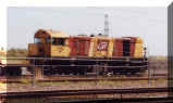 1726 shunting at the QRX Terminal at Moolabin (Photo: John Boxall)