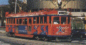 [Link to picture of red-painted W5 tram]